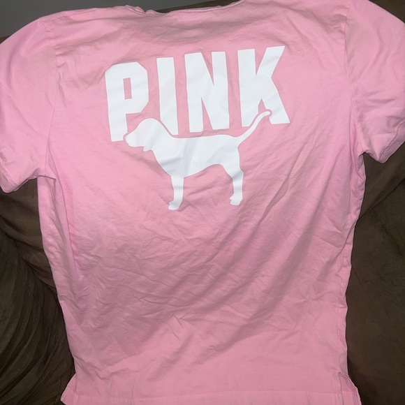PINK Victoria's Secret Tops - PINK POCKET T-SHIRT SIZE M